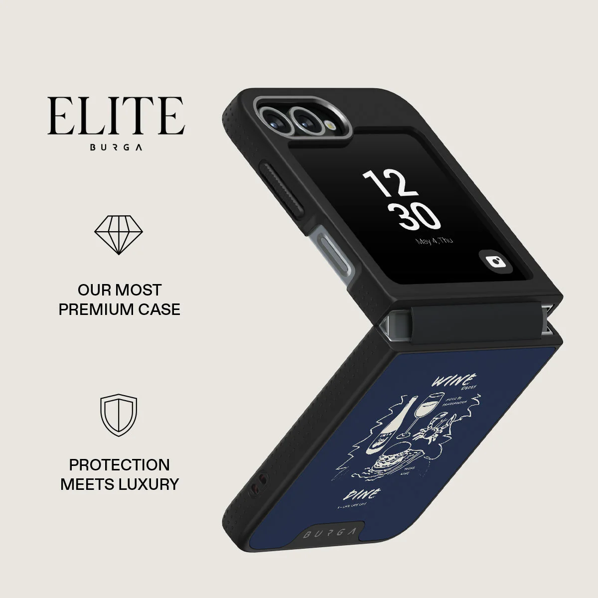 Wine & Dine - Samsung Galaxy Z Flip 6 Case - Image 14
