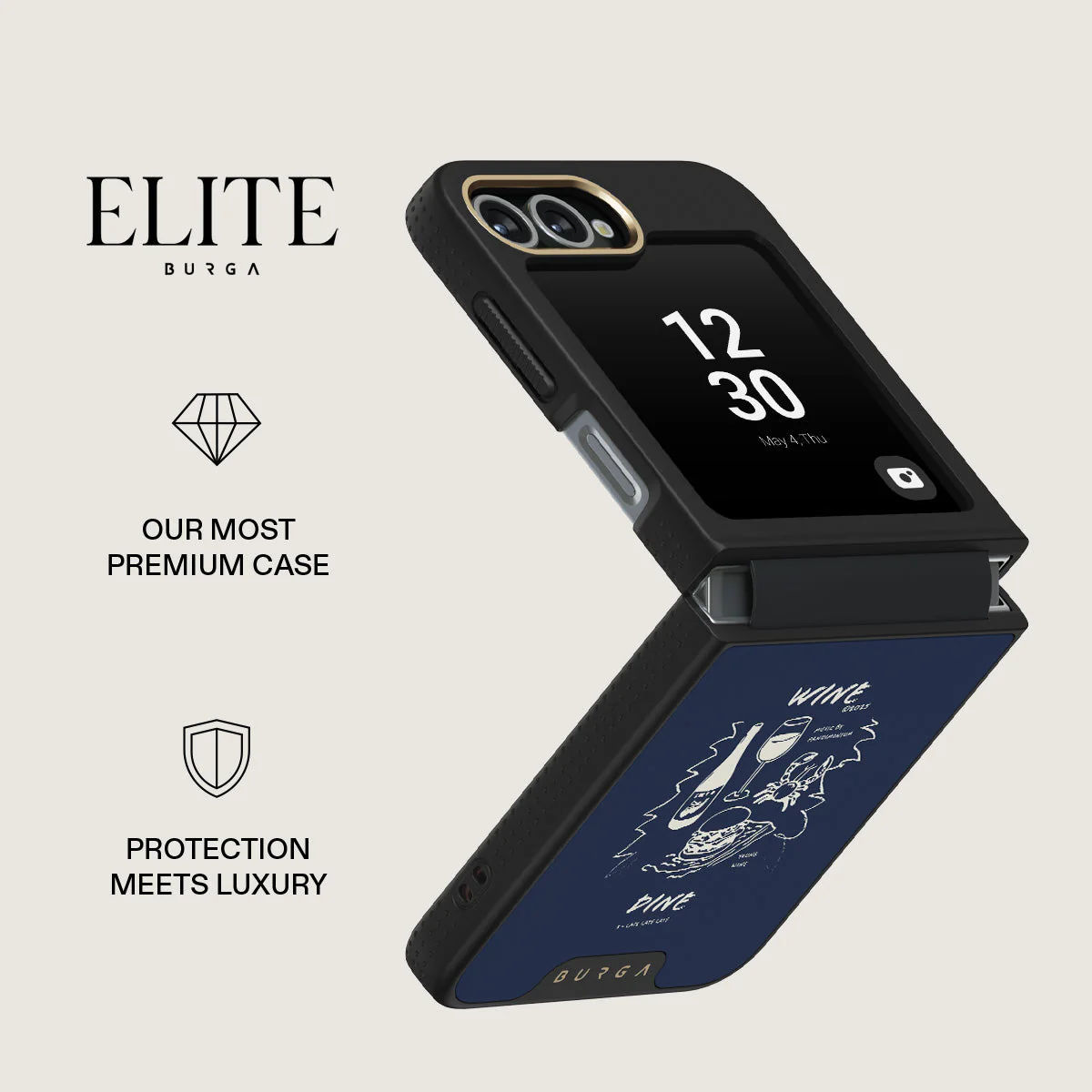 Wine & Dine - Samsung Galaxy Z Flip 6 Case - Image 7