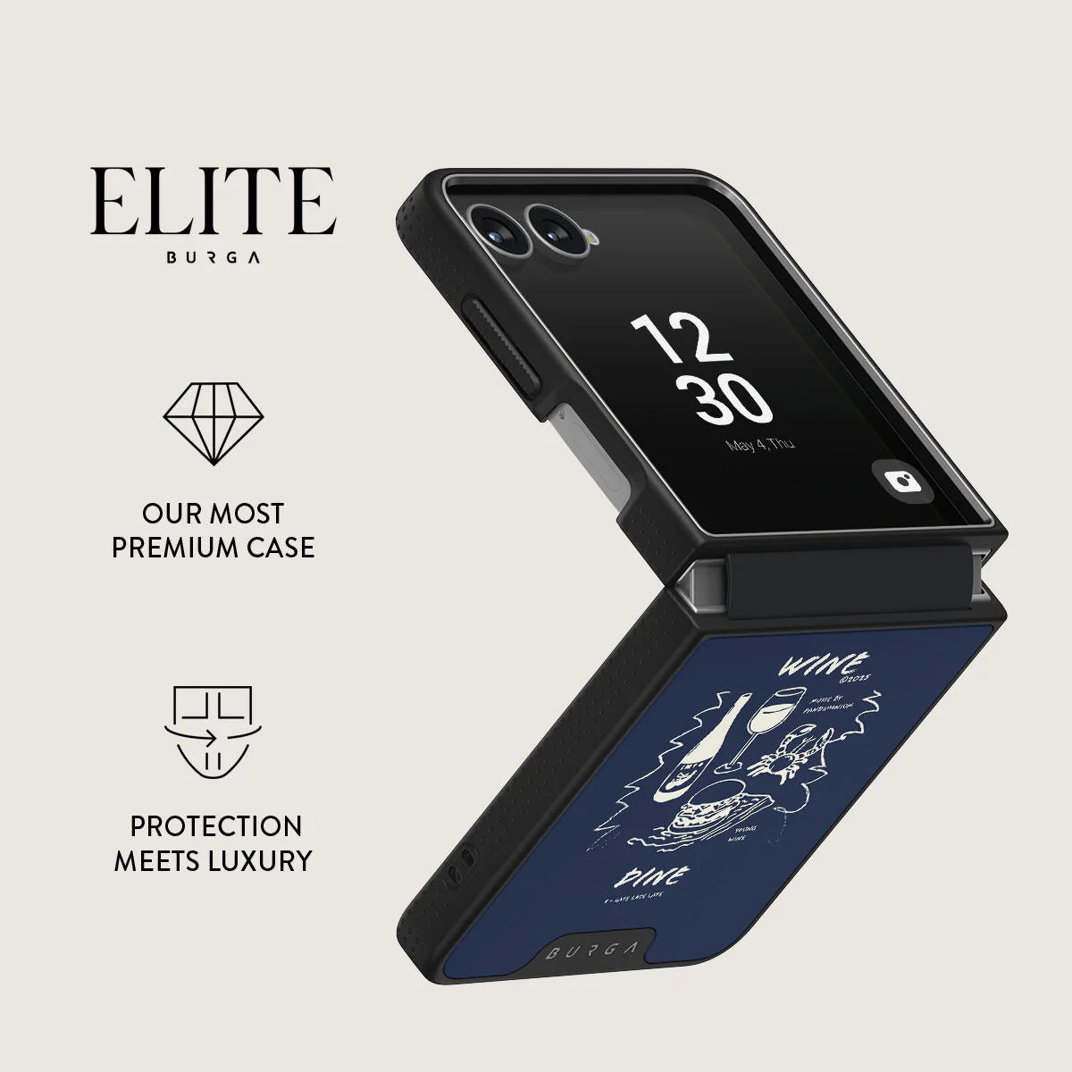 Wine & Dine - Samsung Galaxy Z Flip 7 Case - Image 13