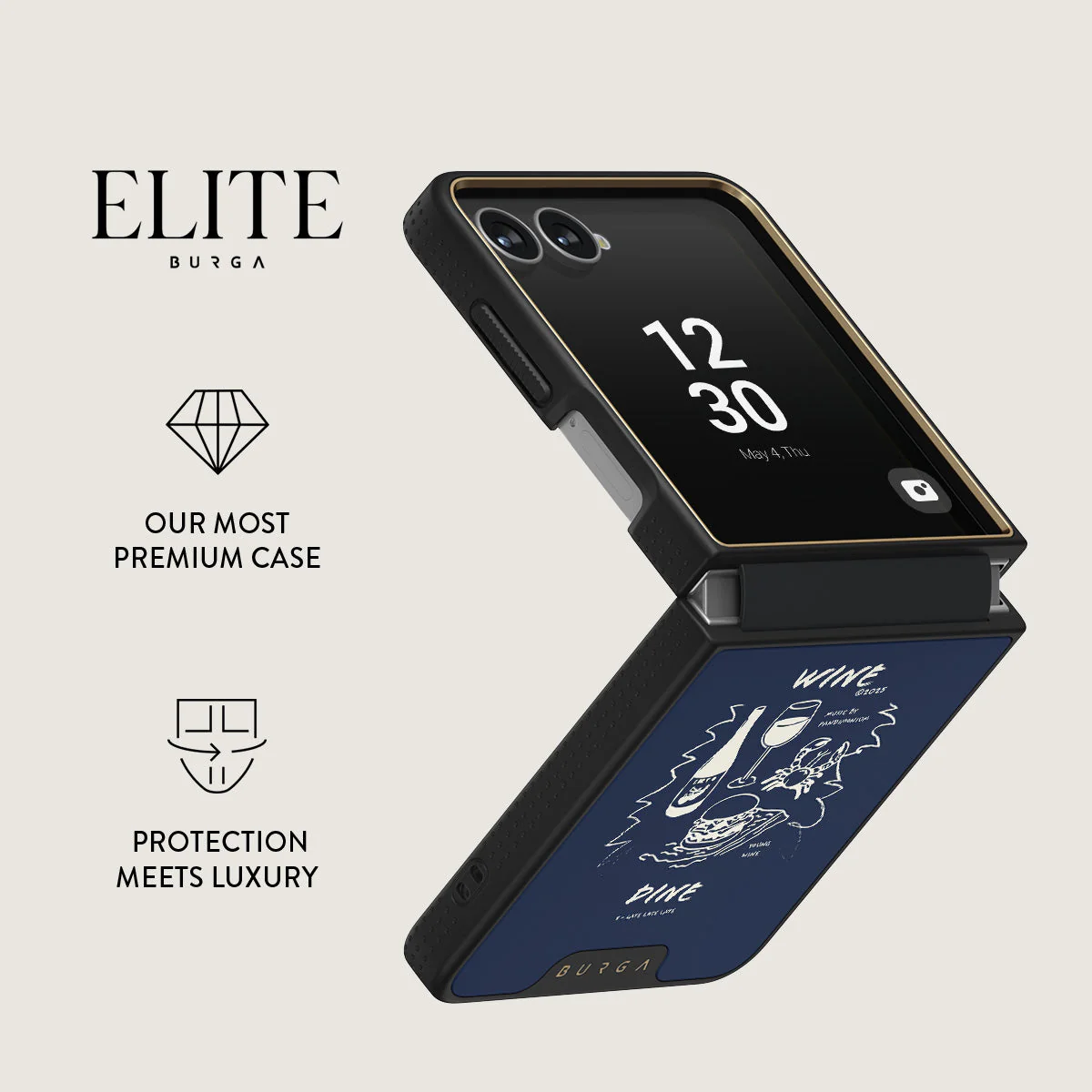 Wine & Dine - Samsung Galaxy Z Flip 7 Case - Image 6