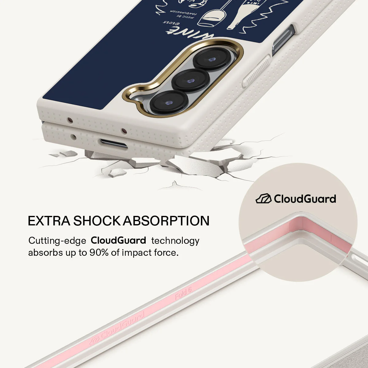 Wine & Dine - Samsung Galaxy Z Fold 6 Case - Image 17