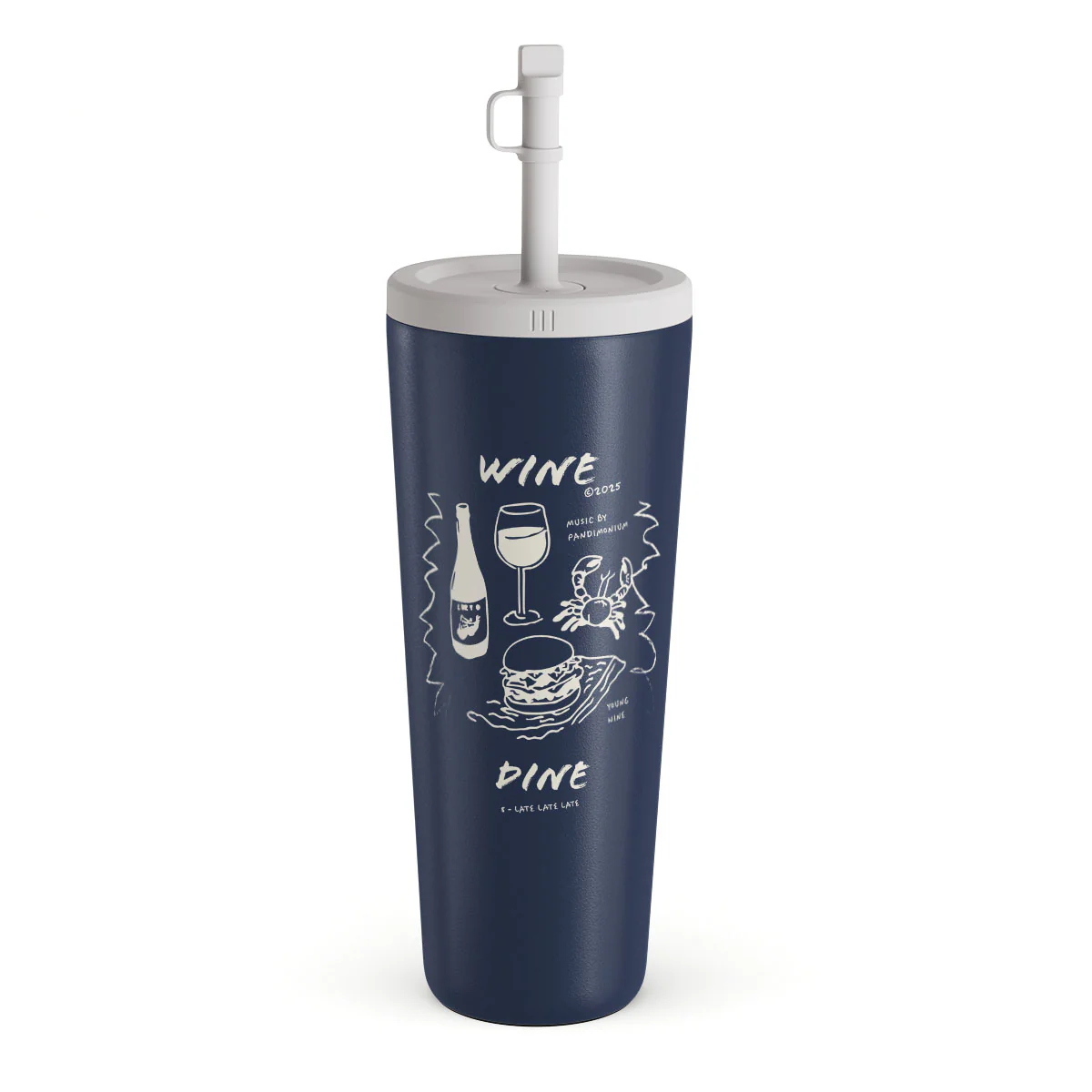 Wine & Dine - Travel Mug - Image 5