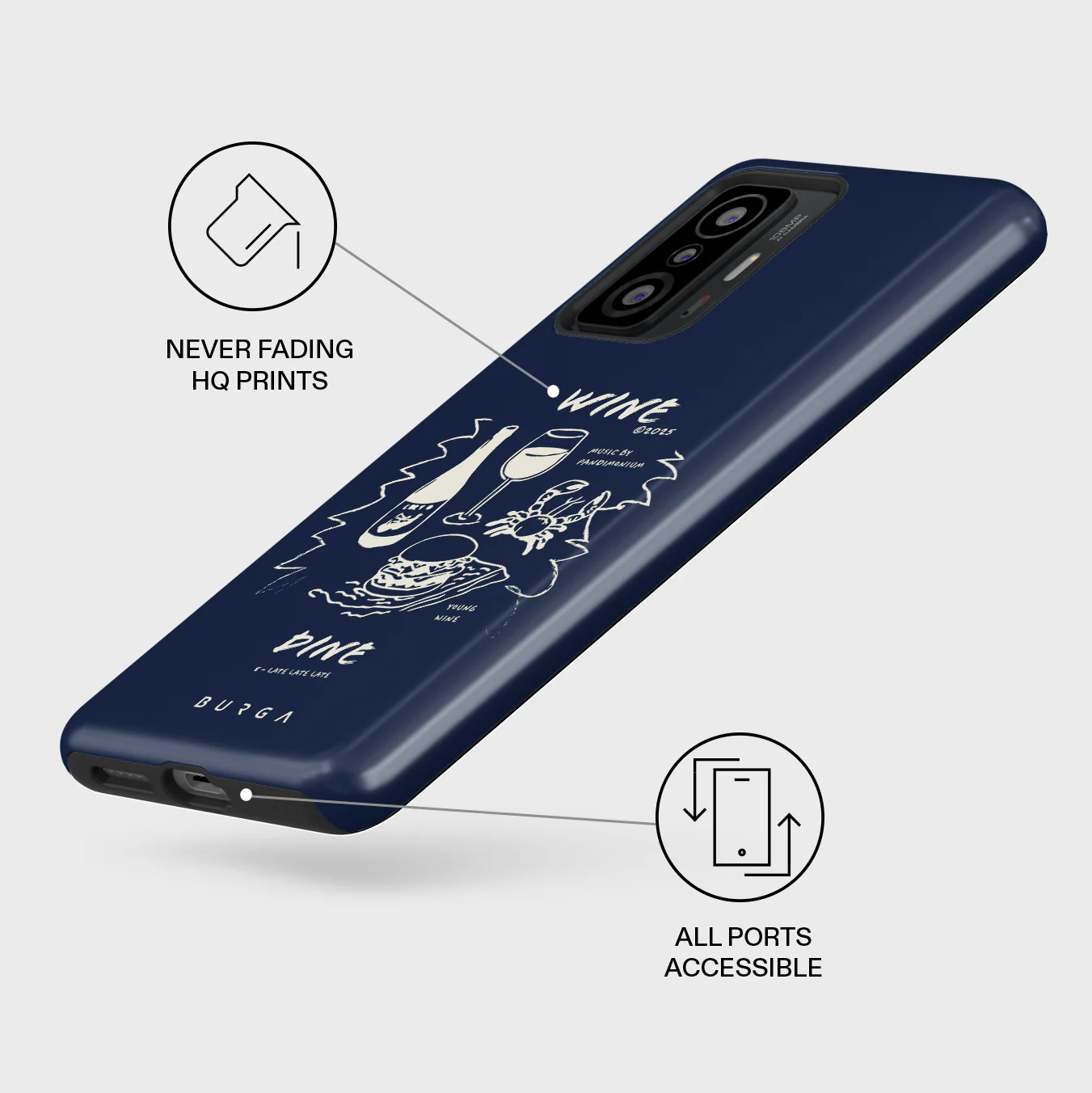 Wine & Dine - Xiaomi 11T / 11T Pro Case - Image 3