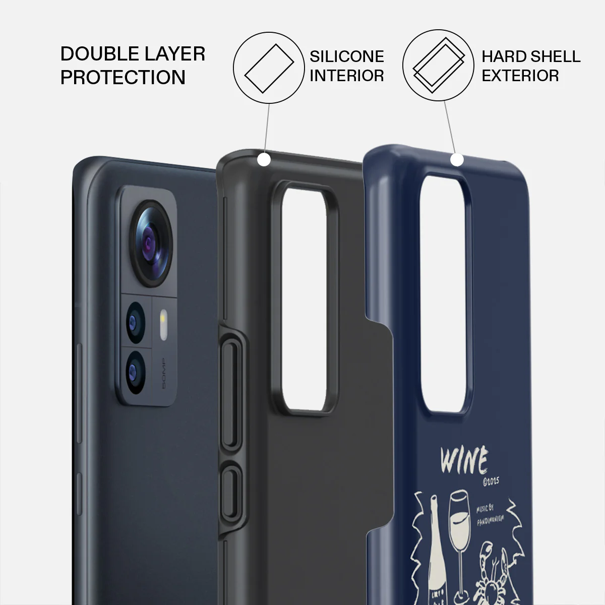Wine & Dine - Xiaomi 12 Case - Image 2