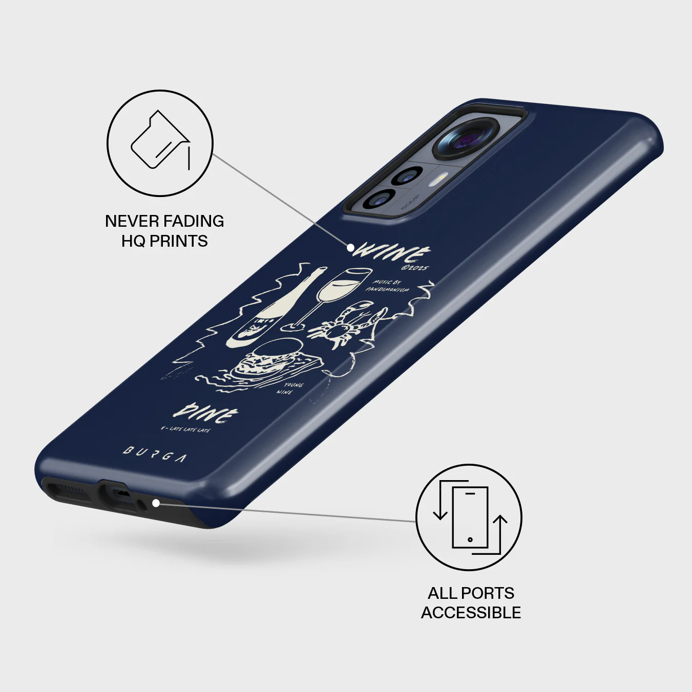 Wine & Dine - Xiaomi 12 Case - Image 3
