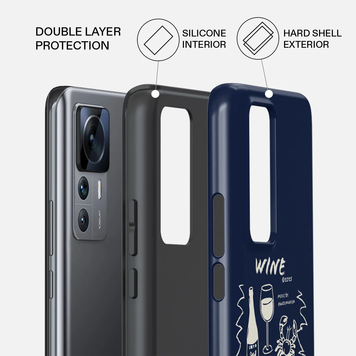 Wine & Dine - Xiaomi 12T Case - Image 2