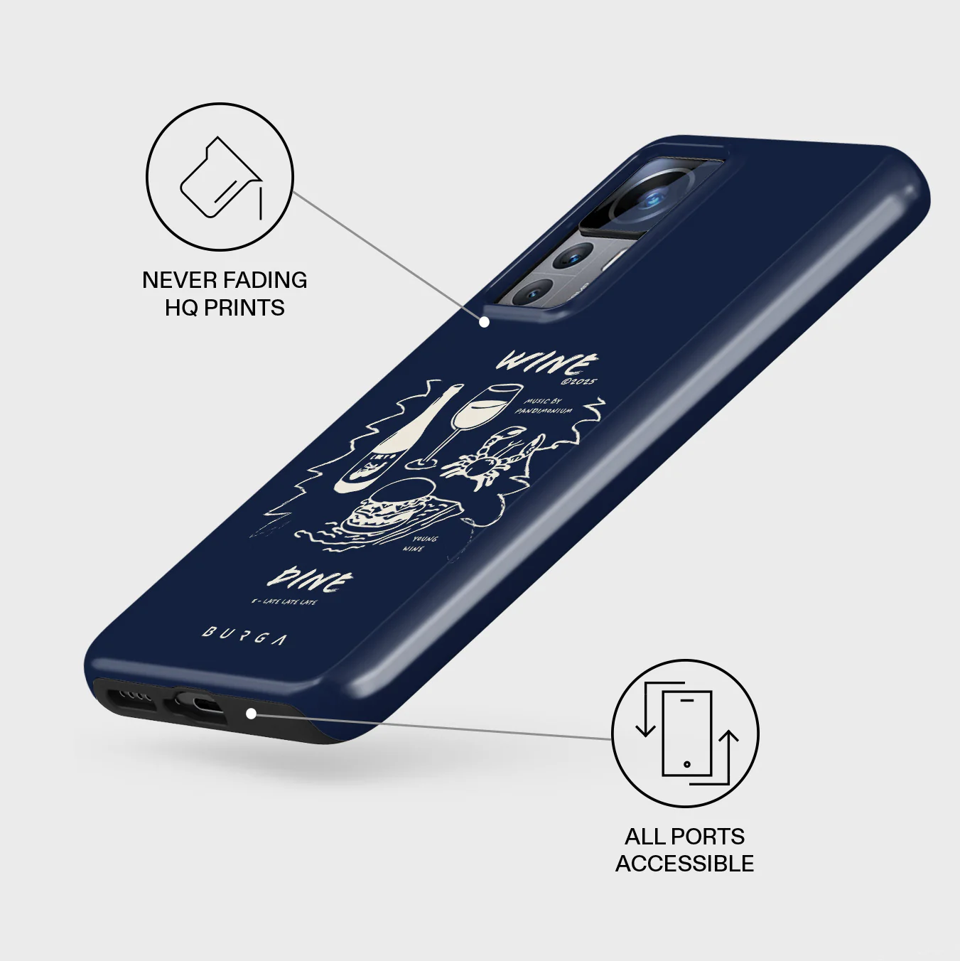 Wine & Dine - Xiaomi 12T Case - Image 3