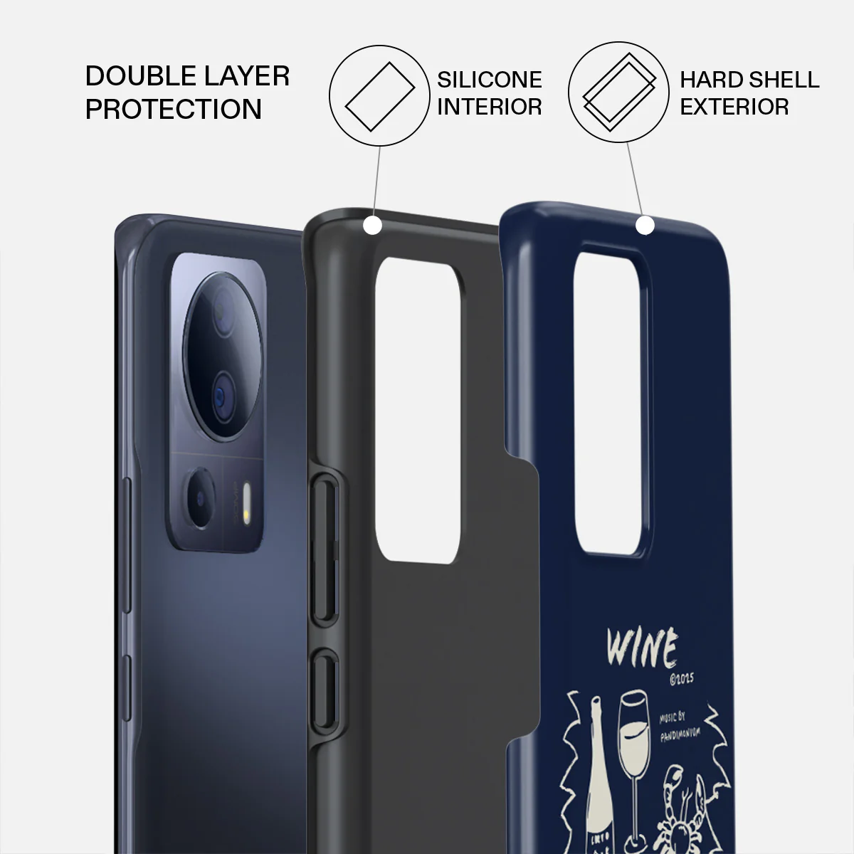 Wine & Dine - Xiaomi 13 Lite Case - Image 2