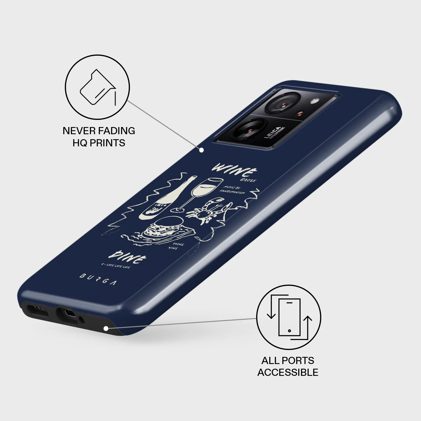 Wine & Dine - Xiaomi 13T Pro Case - Image 3