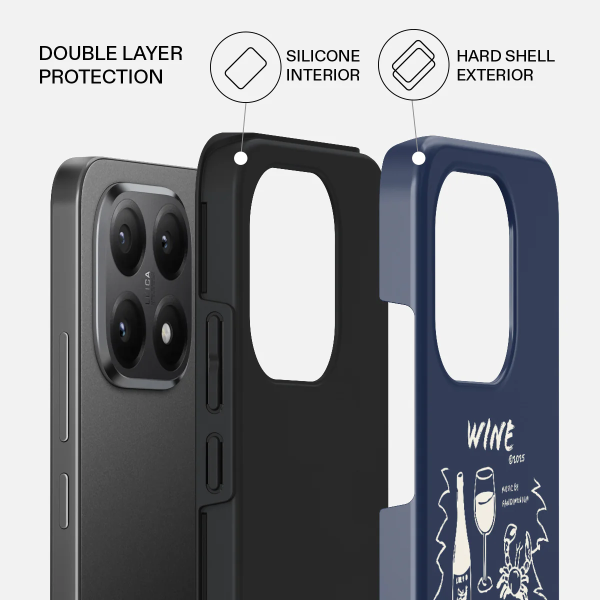 Wine & Dine - Xiaomi 15T Case - Image 2