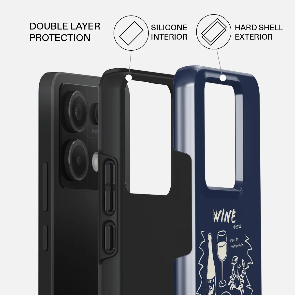 Wine & Dine - Xiaomi Redmi Note 13 Pro 5G Case - Image 2