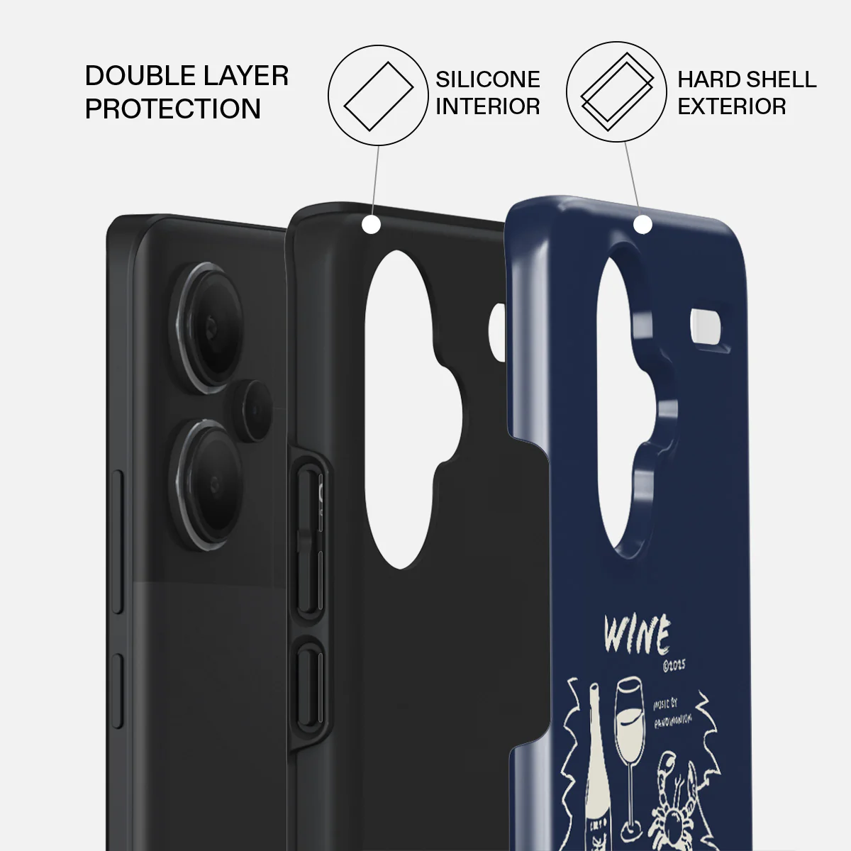 Wine & Dine - Xiaomi Redmi Note 13 Pro+ 5G Case - Image 2