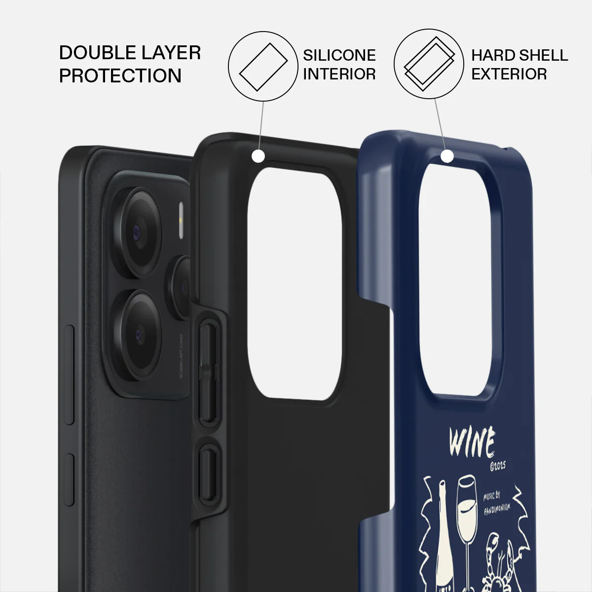 Wine & Dine - Xiaomi Redmi Note 14 5G Case - Image 2