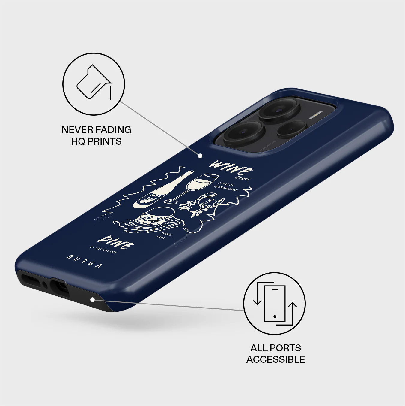 Wine & Dine - Xiaomi Redmi Note 14 5G Case - Image 3