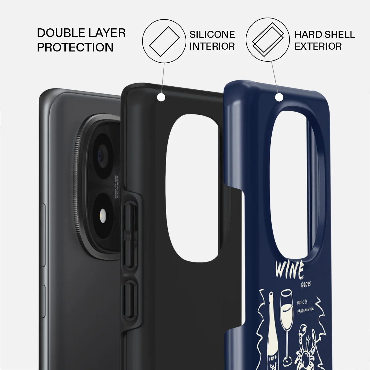 Wine & Dine - Xiaomi Redmi Note 14 Pro 5G Case - Image 2
