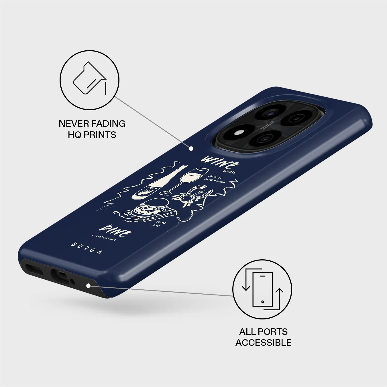 Wine & Dine - Xiaomi Redmi Note 14 Pro 5G Case - Image 3