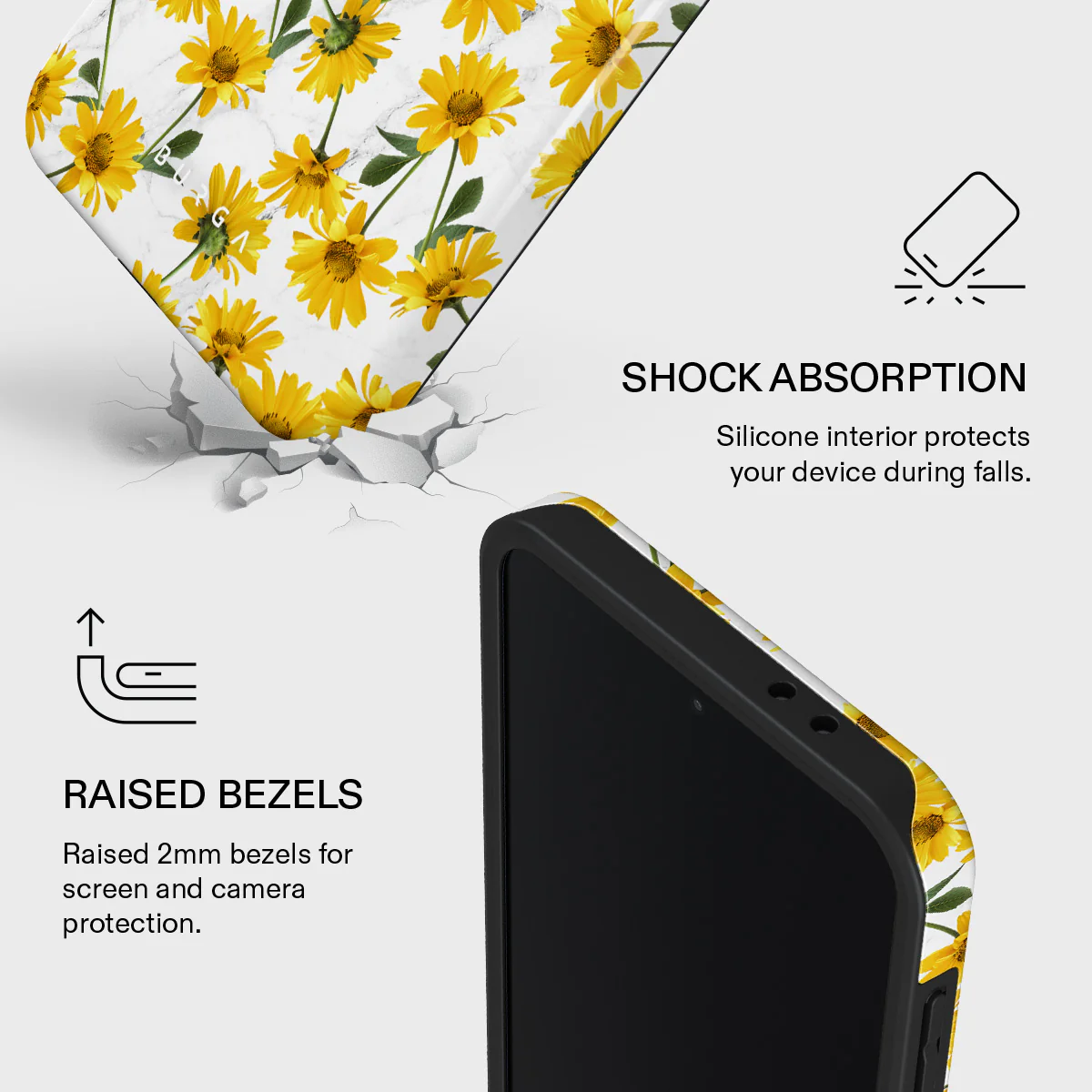 Summer Scent - Yellow Flower Samsung Galaxy A37 5G Case - Image 4