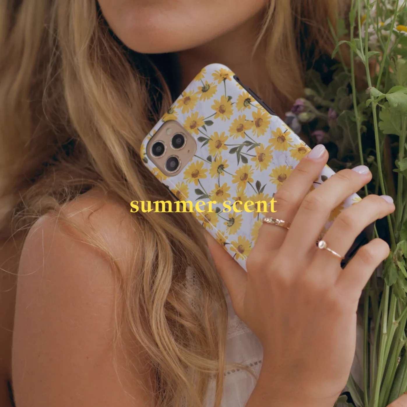 Summer Scent - Yellow Flower Samsung Galaxy A57 5G Case - Image 5