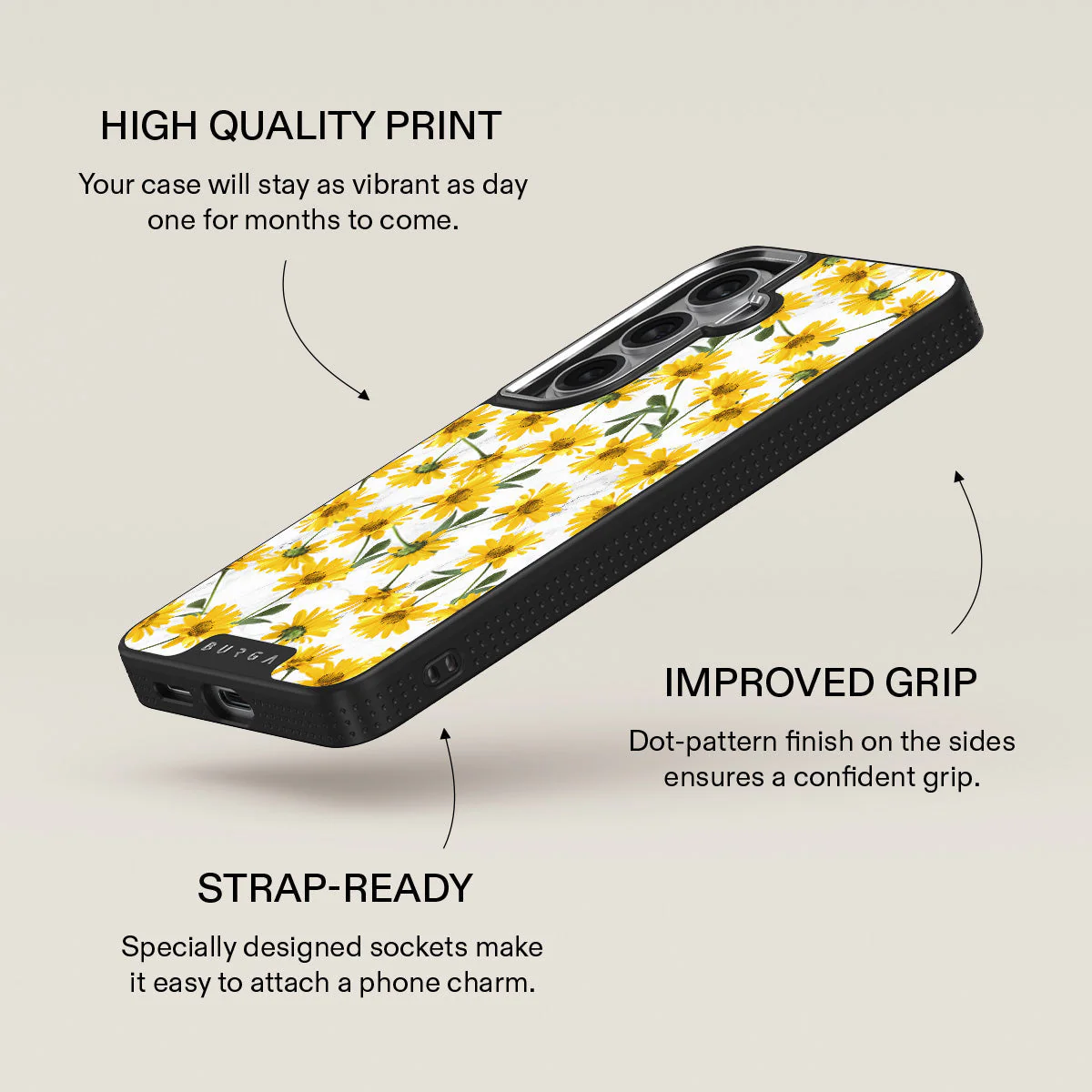Summer Scent - Yellow Flower Samsung Galaxy S26 Case - Image 23