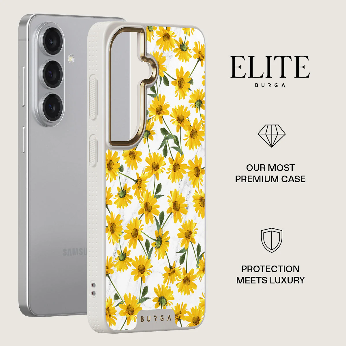 Summer Scent - Yellow Flower Samsung Galaxy S26 Case - Image 27