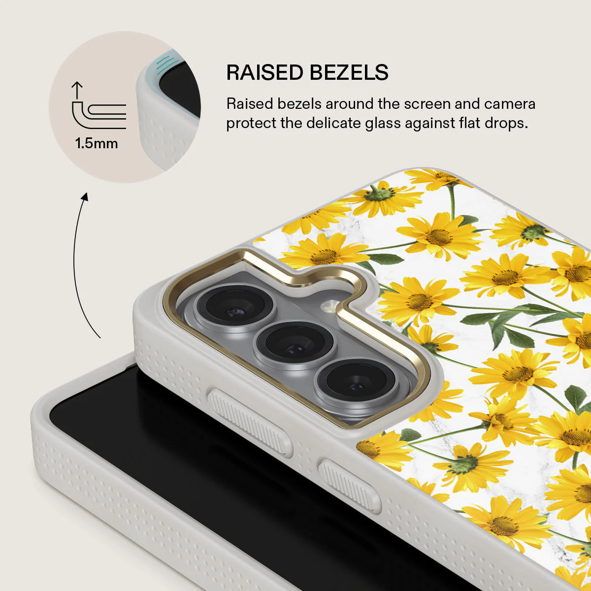 Summer Scent - Yellow Flower Samsung Galaxy S26 Case - Image 29