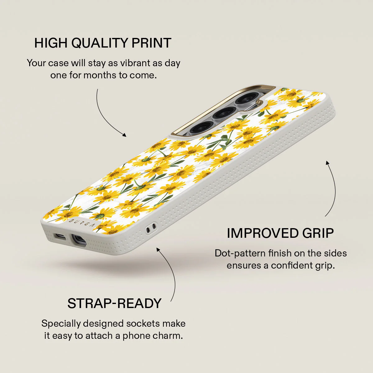 Summer Scent - Yellow Flower Samsung Galaxy S26 Case - Image 30