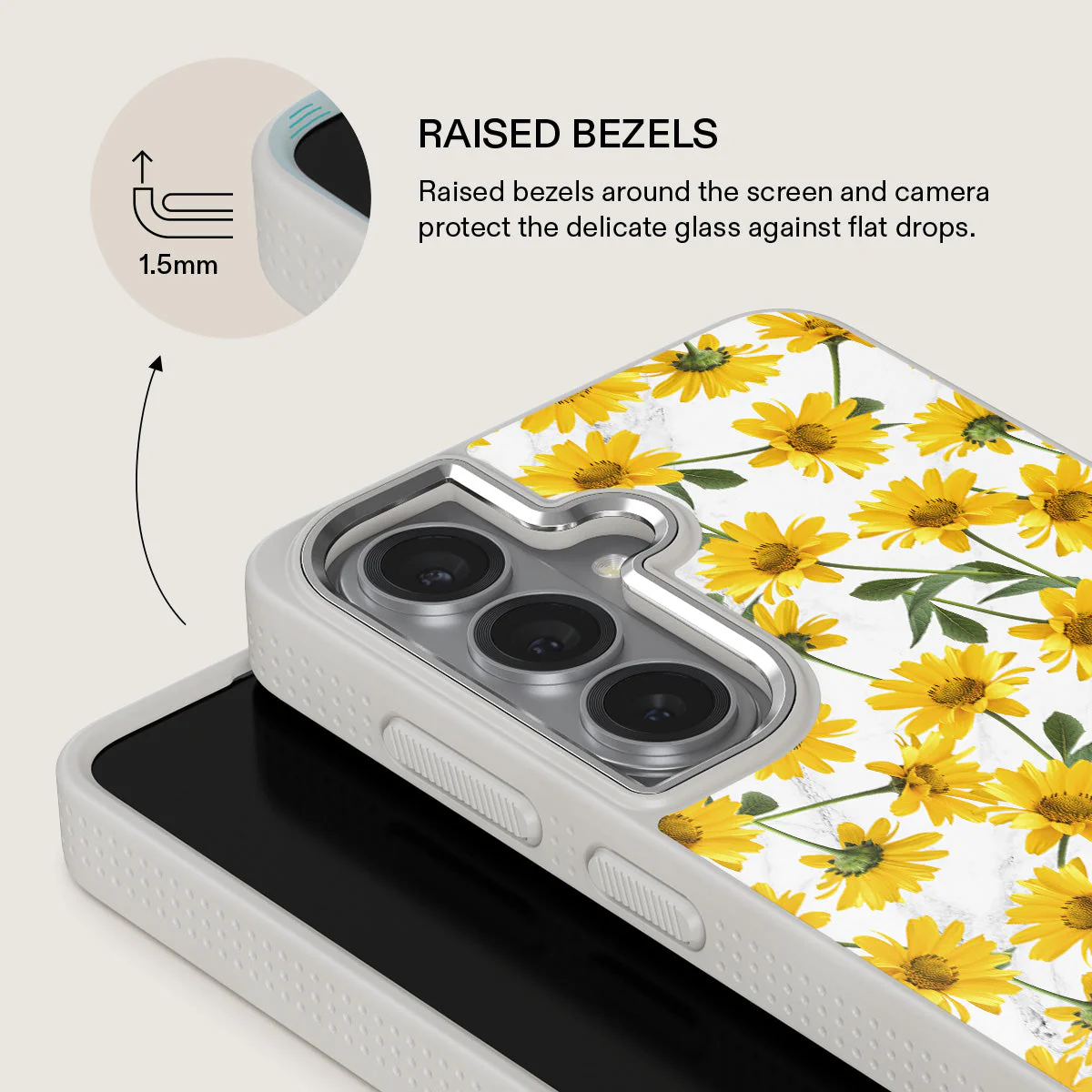 Summer Scent - Yellow Flower Samsung Galaxy S26 Case - Image 36