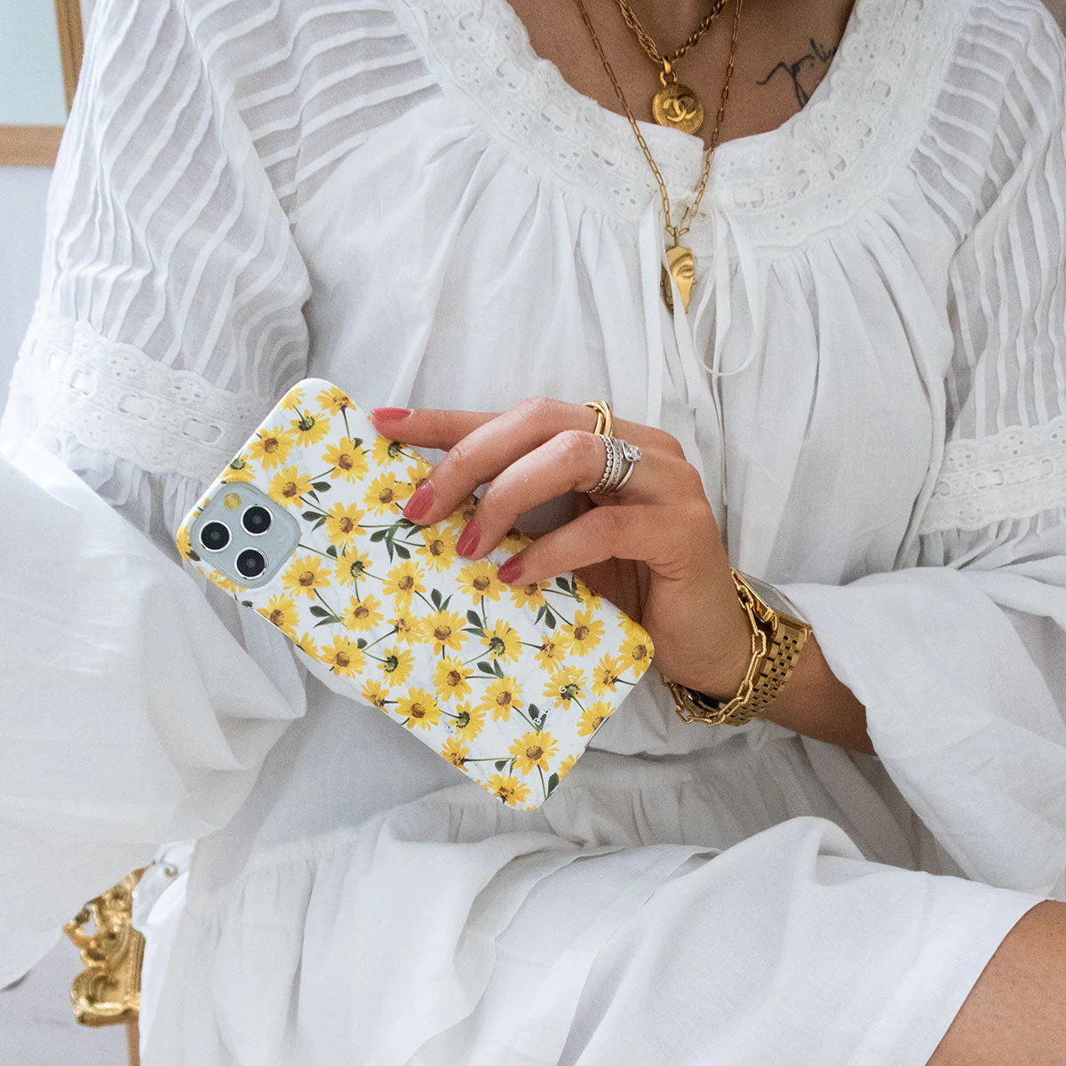 Summer Scent - Yellow Flower Samsung Galaxy S26 Case - Image 47