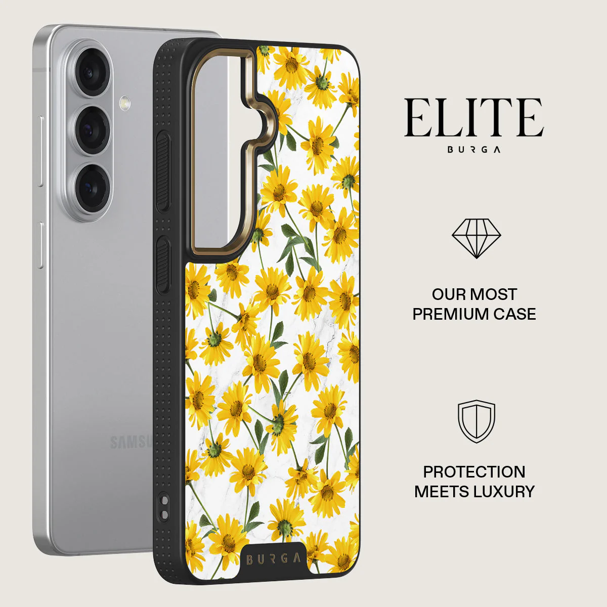 Summer Scent - Yellow Flower Samsung Galaxy S26 Case - Image 6