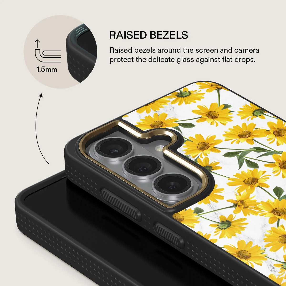 Summer Scent - Yellow Flower Samsung Galaxy S26 Case - Image 8