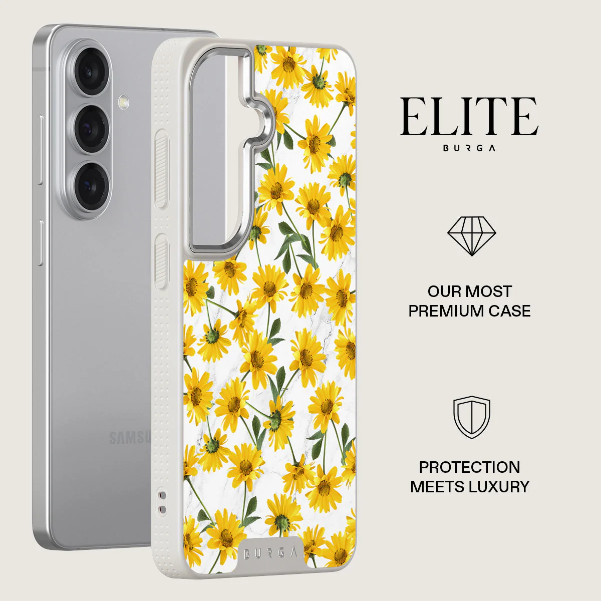 Summer Scent - Yellow Flower Samsung Galaxy S26 Plus Case - Image 34