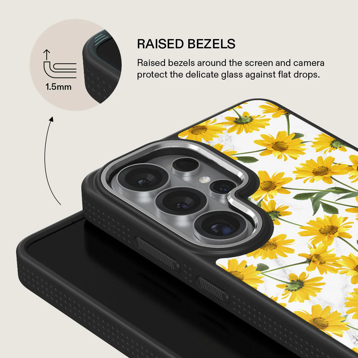 Summer Scent - Yellow Flower Samsung Galaxy S26 Ultra Case - Image 22