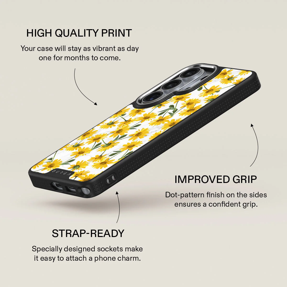 Summer Scent - Yellow Flower Samsung Galaxy S26 Ultra Case - Image 23