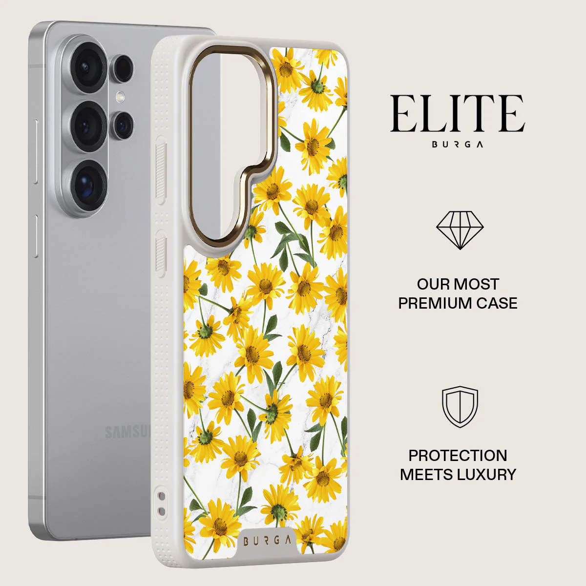 Summer Scent - Yellow Flower Samsung Galaxy S26 Ultra Case - Image 27