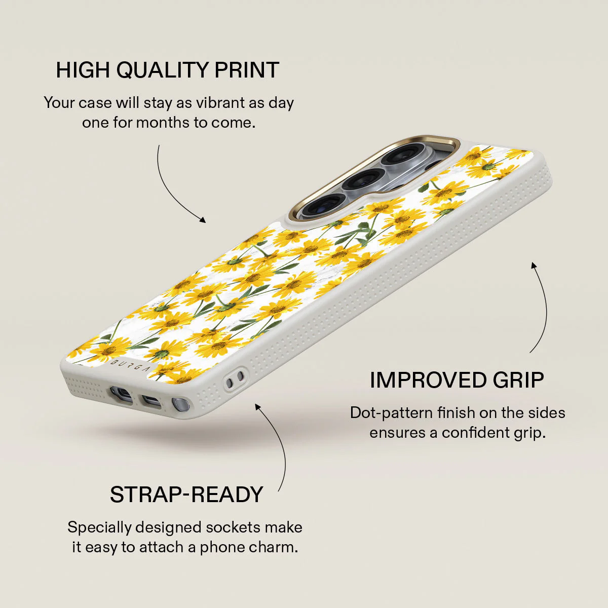 Summer Scent - Yellow Flower Samsung Galaxy S26 Ultra Case - Image 30