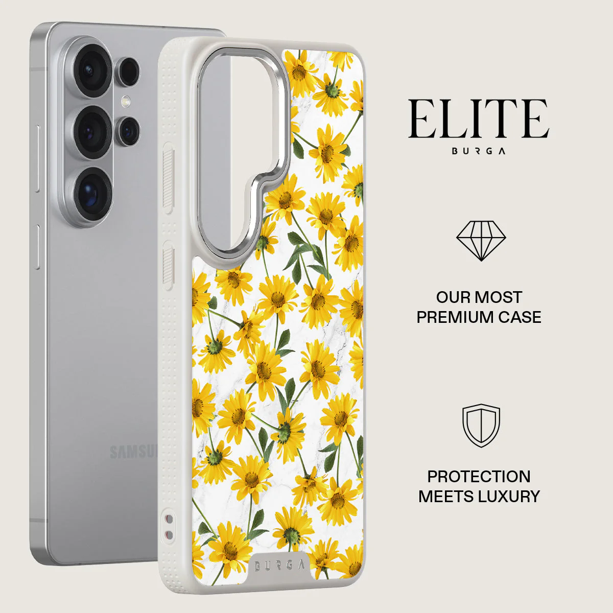Summer Scent - Yellow Flower Samsung Galaxy S26 Ultra Case - Image 34