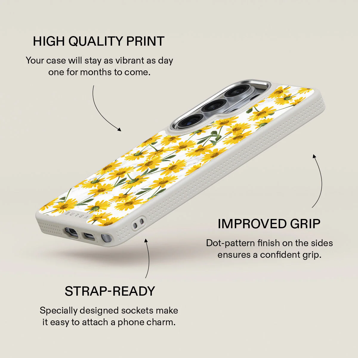 Summer Scent - Yellow Flower Samsung Galaxy S26 Ultra Case - Image 37