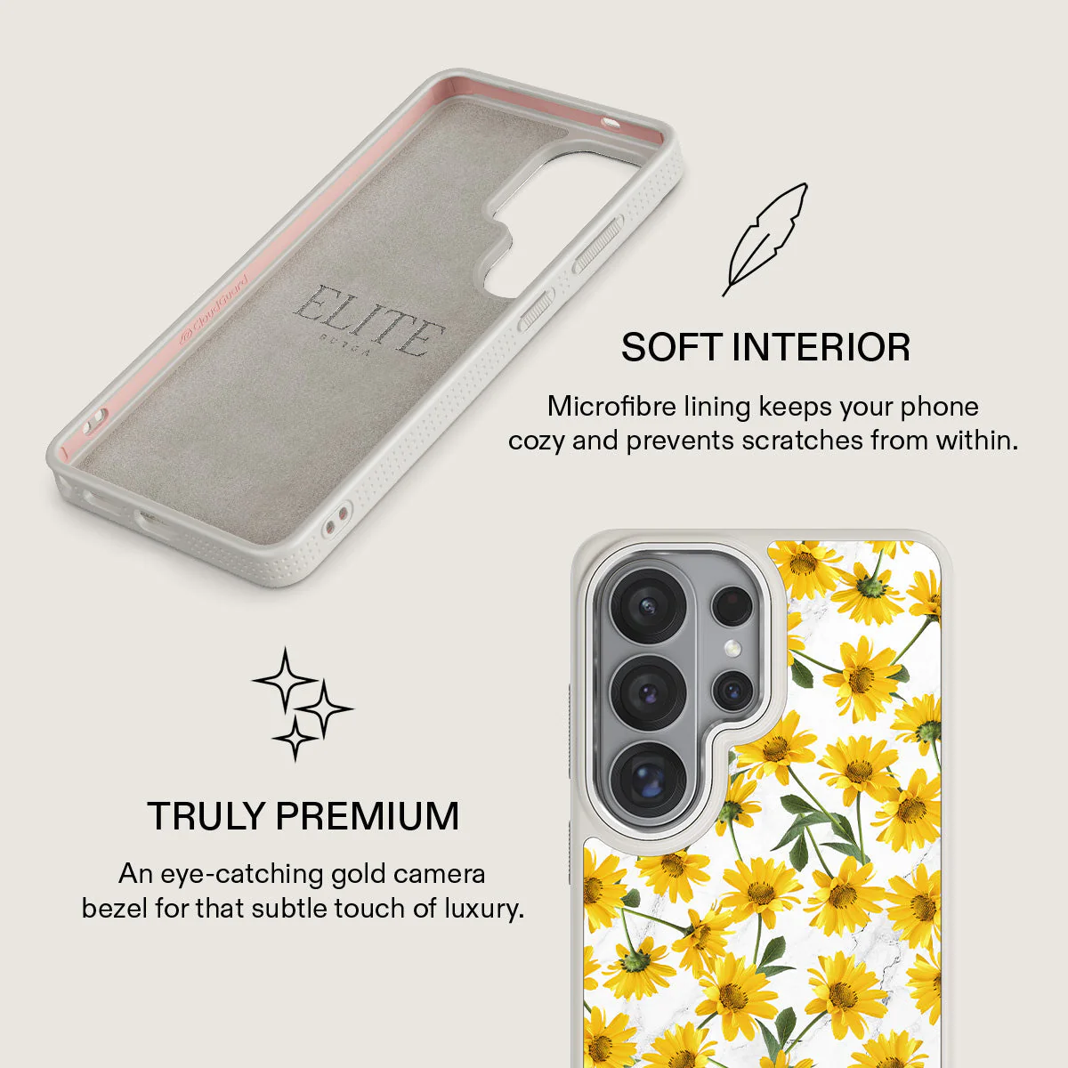 Summer Scent - Yellow Flower Samsung Galaxy S26 Ultra Case - Image 38