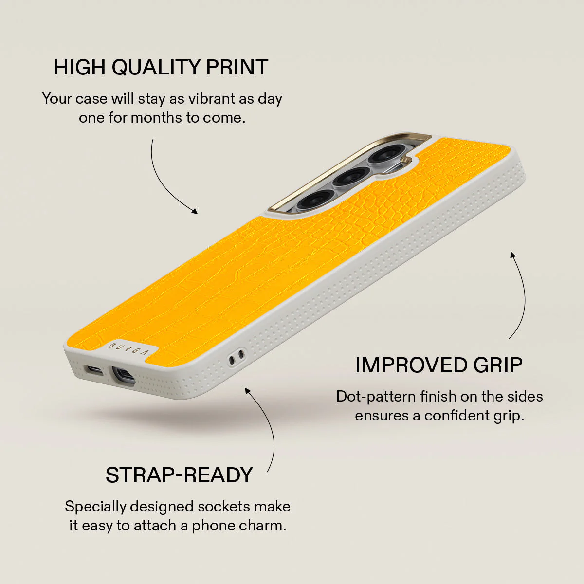 Canary Yellow - Snake Skin Samsung Galaxy S26 Case - Image 30