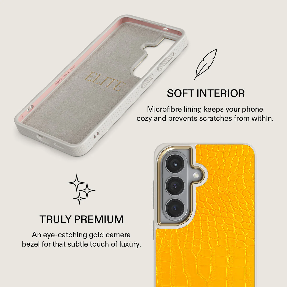 Canary Yellow - Snake Skin Samsung Galaxy S26 Case - Image 31