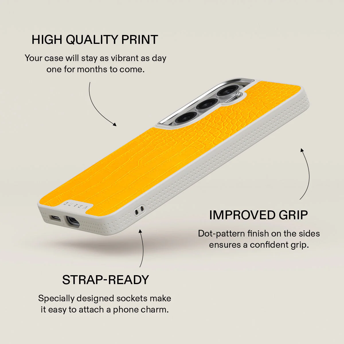 Canary Yellow - Snake Skin Samsung Galaxy S26 Case - Image 37