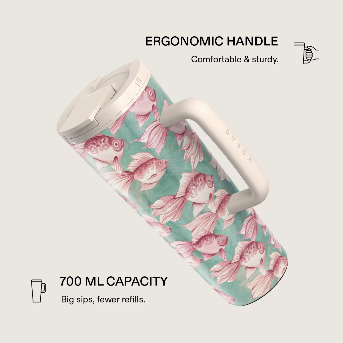 Yume - EasyGrip Travel Mug - Image 2