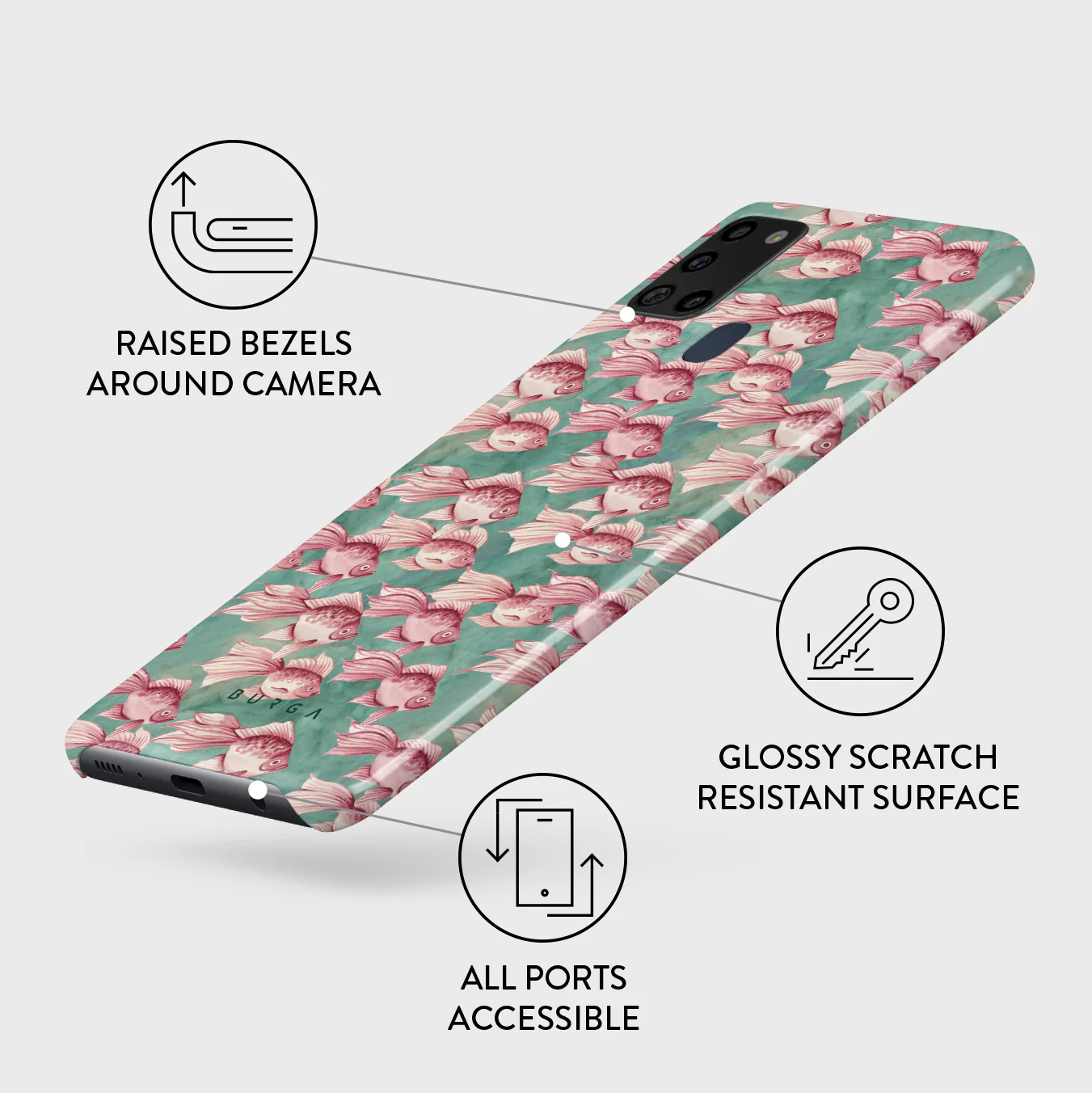 Yume - Samsung Galaxy A21s 4G Case - Image 3