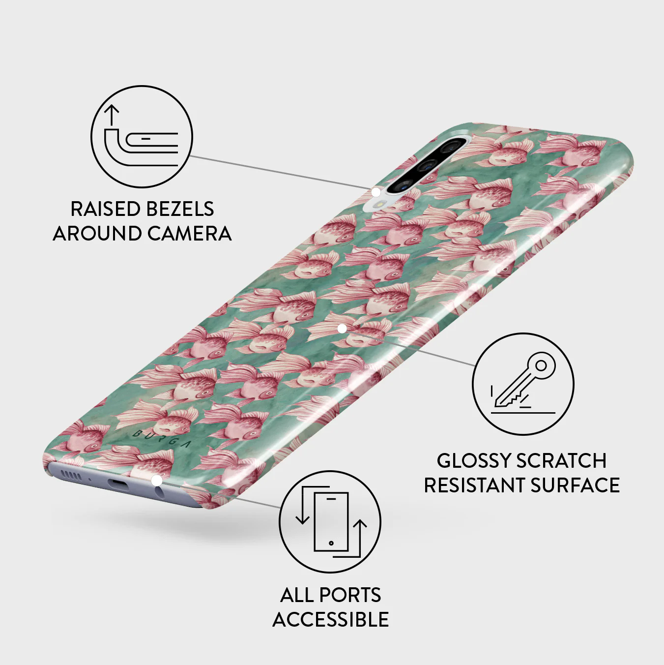 Yume - Samsung Galaxy A50 Case - Image 3