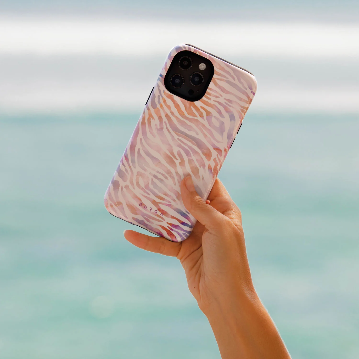 Sultry July - Zebra Samsung Galaxy S25 FE Case - Image 7