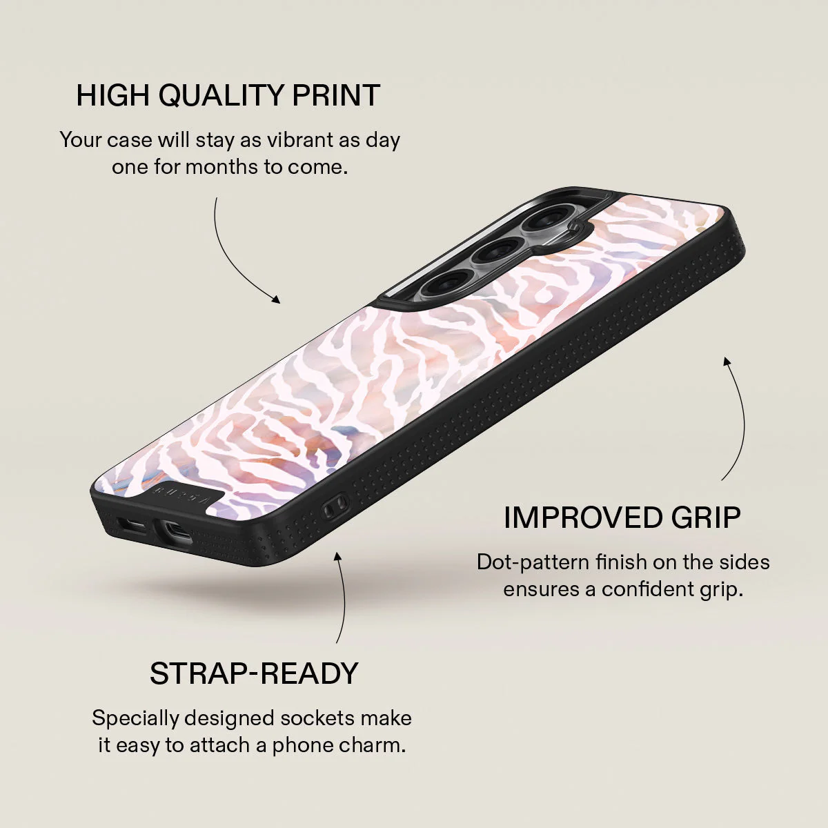 Sultry July - Zebra Samsung Galaxy S26 Case - Image 16