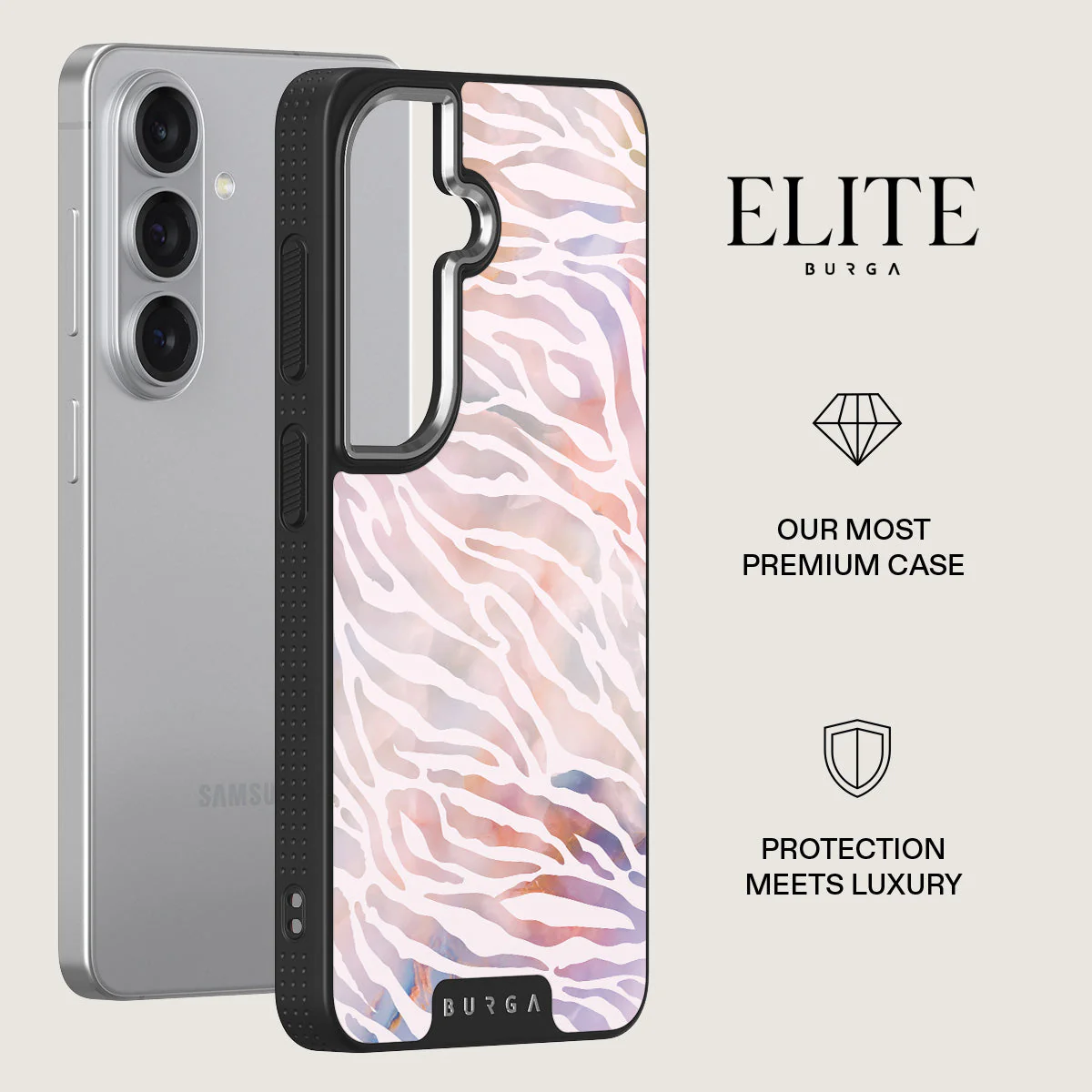 Sultry July - Zebra Samsung Galaxy S26 Case - Image 20