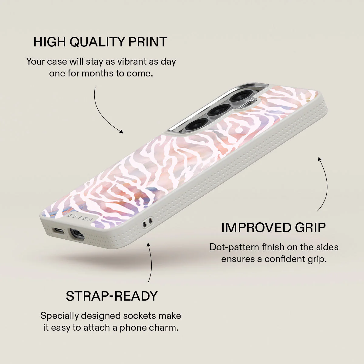 Sultry July - Zebra Samsung Galaxy S26 Case - Image 37