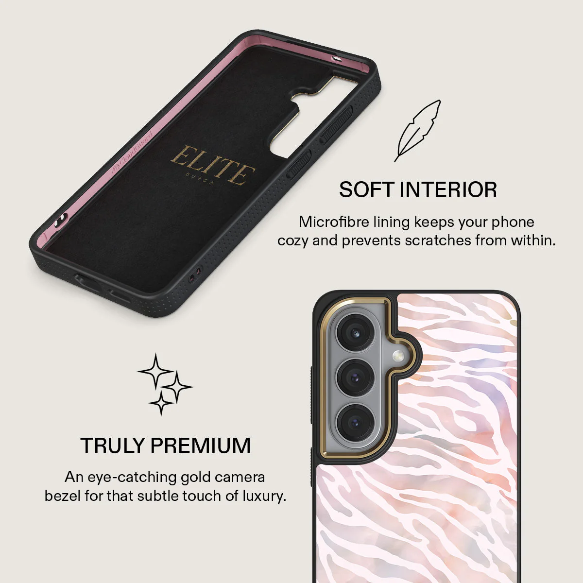 Sultry July - Zebra Samsung Galaxy S26 Plus Case - Image 10