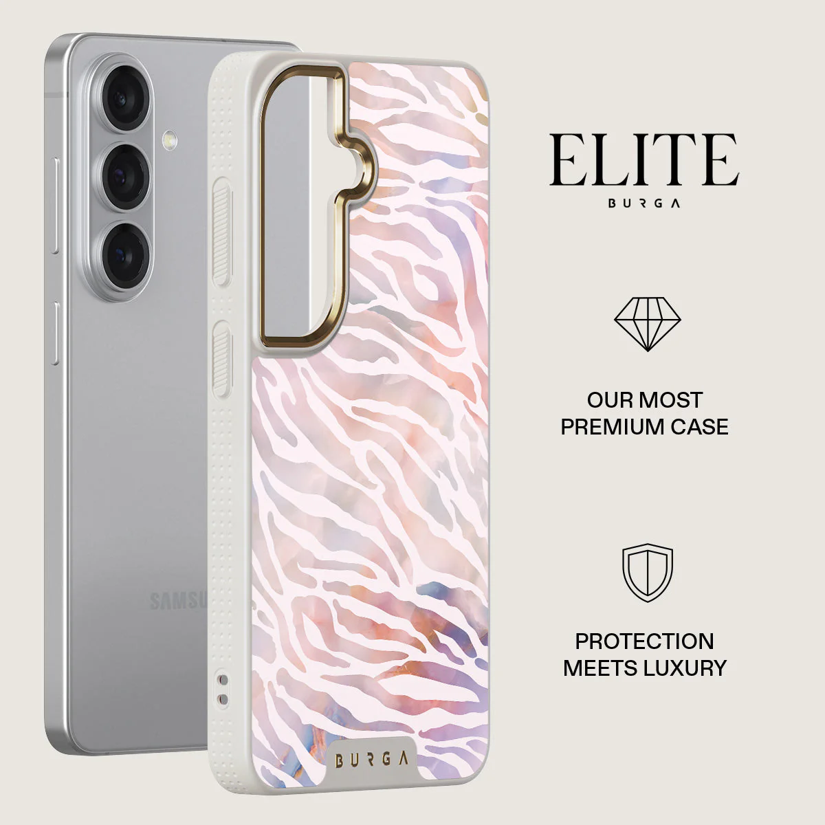 Sultry July - Zebra Samsung Galaxy S26 Plus Case - Image 27